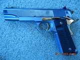 Unfired Springfield Armory 1911-A1 Full Custom Race Gun with 24K Gold & Display Case - 2 of 15