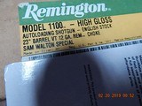 NIB Remington 1100 Sam Walton Commemorative High-Grade with Gold Inlay - All 3 Gauges - 12, 20, 28, with Matching Serial Numbers - 5 of 15