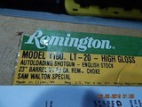 Remington 1100 Semi-Auto 20-Gauge Sam Walton Limited Edition - Gold Inlay - English Stock - 5 of 5