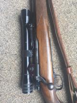 Winchester Model 70 in .220 Swift, 1945 Manufacture with Period Stith Scope and Mount - 7 of 13