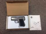 Early Production AMT Backup Small Frame in .380 With Original Box and two Magazines - 1 of 7