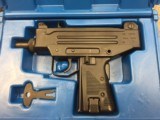 LNIB Pre-Ban IMI Micro Uzi Pistol 9mm Action Arms Import Early Round Trigger Guard With 3 Magazines - 2 of 9