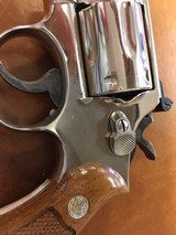 Nickel Smith and Wesson Model 19-3 .357 Magnum with Original Box and Sight Adjustment Tool - 6 of 11