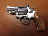 Nickel Smith and Wesson Model 19-3 .357 Magnum with Original Box and Sight Adjustment Tool - 2 of 11
