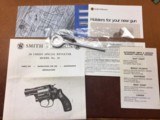 Smith & Wesson Model 36-1 Chiefs Special Original Box & Grips 3" Barrel - 10 of 10
