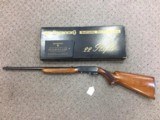 Belgian Browning Auto Rifle Grade I, .22LR with original box 1962 manufacture - 1 of 14