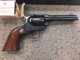 Old Model Ruger Single Six Convertable .22LR / .22WMR Rare 4 5/8" Barrel 1972 Manufacture No Safety Conversion - 2 of 7