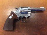 Nickel Colt Lawman Mark III .357 Magnum 4" Barrel - 1 of 15