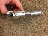Llama Model C-VX in .22LR Nickel Plated and Engraved Original Box and Accessories - 4 of 8