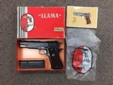 Llama Model IXA "Especial" in .45ACP with origianl serial numbered box and accessories - 1 of 11