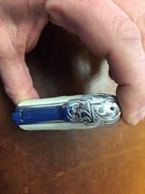 Astra Model 200 Firecat .25 ACP / 6.35mm NIckel plated and engraved with accessories - 4 of 9