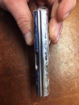 Astra Model 200 Firecat .25 ACP / 6.35mm NIckel plated and engraved with accessories - 5 of 9