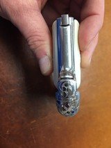 Astra Model 200 Firecat .25 ACP / 6.35mm NIckel plated and engraved with accessories - 8 of 9
