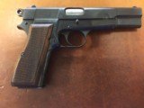 Early Belgian Post-War Browning Hi-Power Serial number matching 9mm with holster - 4 of 12