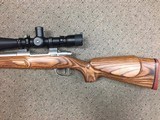 Rare Sako 75 Stainless Varmint Laminated With Set Trigger in 6mm PPC with Sightron SIIISS 10-50x60 Scope - 5 of 12