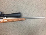 Rare Sako 75 Stainless Varmint Laminated With Set Trigger in 6mm PPC with Sightron SIIISS 10-50x60 Scope - 3 of 12