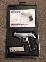 Walther PPK/S Stainless U.S. Manufacture 1997 by Emco Distributed by Interarms .380 - 1 of 8