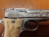 Fully Engraved Nickel Star Model F in .22 LR - 7 of 9