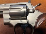 Colt Python In elctroless nickel, .357 Magnum 4" barrel 1975 Manufacture - 2 of 15