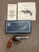 Smith & Wesson 36-1, .38 Special Nickel with 3" Barrel - 1 of 7