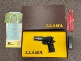Llama Model XA .32 ACP (7.65mm) with original box, accessories