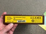 Llama Model XA .32 ACP (7.65mm) with original box, accessories - 8 of 8