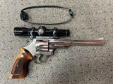 Smith & Wesson 29 2 Nickel in .44 Magnum with Leupold scope