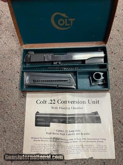 Colt 1911 .22LR Conversion Kit in original box with original instructions
