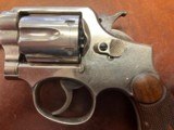 Smith & Wesson Model 1905 4th Change .38 SPC Nickel Finish - 3 of 12