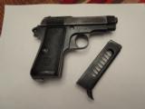 BERETTA MODEL 1935, 7.65 CAL (32ACP) SEMI AUTO PISTOL. 3.25 " BARREL - 1 of 10