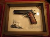 Colt WW1 Belleau Woods Commemorative 1911 Pistol - UNFIRED 1967 Issue - 1 of 6