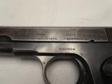 Colt Model 1903 Hammerless Semi-auto Pistol, Type III, 32 ACP, Made in 1917 - 2 of 14