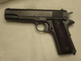 1918 Colt M1911 45 ACP Pistol, RIA Rework with Heart Shaped Grip Frame, Excellent Condition & Function - 2 of 13