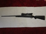 Winchester Model 70, 300 Win Mag, Original Synthetic Stock, Factory Muzzle Brake, Leupold Rifleman 3-9x50 Scope, Excellent Condition - 1 of 8