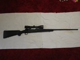Winchester Model 70, 300 Win Mag, Original Synthetic Stock, Factory Muzzle Brake, Leupold Rifleman 3-9x50 Scope, Excellent Condition - 2 of 8