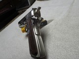 Colt Mark IV Series 70 1911 Nickel Plate Original Wood Grips, 1973 Vintage .45 Automatic. Excellent Condition. - 3 of 13