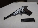 1923 Reising "The Bear" Target Pistol, 22LR, Hinged Barrel, Refinished, Grips, all in Excellent Condition, w/Period Correct Holster - 2 of 11