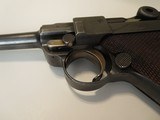 1916-17 DWM Swiss Police Luger, 30 Luger Caliber, Released for Commercial Sales, No Import Marks, 2 Mags, Swiss Holster - 10 of 15