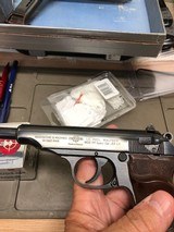 1954 Manurhin "Walther-Sporter" 22LR Target Pistol, 90% Condition, 8 3/8" Barrel, Brown Plastic Target Grips - 6 of 14
