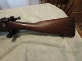 1908 Rock Island Arsenal M1903 30-06 Rifle w/10-30 Springfield Barrel, Excellent Bore Rifling and Stock Condition - 8 of 13