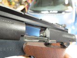 1992 Browning Buckmark 22LR Pistol, 5.5" Bull Barrel, Target Sights, Top Pic Rail, 2 Mags, Wood Grips - 8 of 9