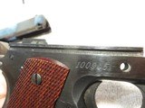 1958 Argentina Sistema Model 1927 1911 Pistol, 45 ACP, Period Correct Retro Grips, Numbers Matching - 12 of 13