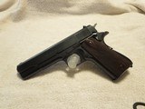 1947 Argentina Sistema Model 1927 1911, 45 ACP, Excellent Condition, Retro Wood Grips, - 1 of 11