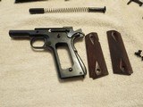 1947 Argentina Sistema Model 1927 1911, 45 ACP, Excellent Condition, Retro Wood Grips, - 10 of 11