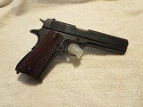 1947 Argentina Sistema Model 1927 1911, 45 ACP, Excellent Condition, Retro Wood Grips, - 2 of 11