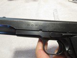 1952 Argentina Sistema Mod 1927 1911 Pistol, 45 ACP, Original Finish, Solid Black Rubber Grips, Numbers Match except Mag - 5 of 10