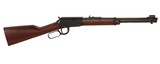 NIB Henry Lever Action Rifle, 22LR, Youth Model, Blued Finish, Wood Stock, H001Y - 1 of 3