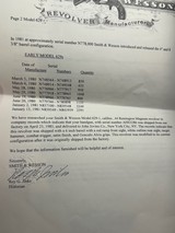 Jovino Smith & Wesson 629 Box and Lettered! .44 Magnum - 9 of 14