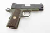 Wilson Combat CQB, Compact, .45 ACP, Black/Green, CA Approved (Free Lay-a-Way) - 1 of 1