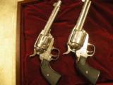 Ruger Vaquero 45 Colt Match Set hand engraved Consecutive Serial Numbers. - 5 of 8